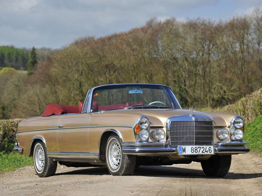  Mercedes-Benz 280 SE 3.5 Cabriolet 1969 года  (фото 1 из 13)